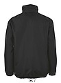 UNISEX WATER REPELLENT WINDBREAKER - SOLS SHIFT, black, L