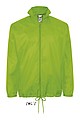 UNISEX WATER REPELLENT WINDBREAKER - SOLS SHIFT, lime, XS