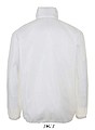 UNISEX WATER REPELLENT WINDBREAKER - SOLS SHIFT, white, XS