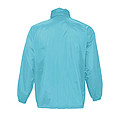 UNISEX WATER REPELLENT WINDBREAKER SURF, ATOLL BLUE, XXL