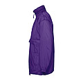 UNISEX WATER REPELLENT WINDBREAKER SURF, DARK PURPLE, XXL