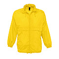 UNISEX WATER REPELLENT WINDBREAKER SURF, GOLD, XXL