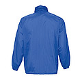 UNISEX WATER REPELLENT WINDBREAKER SURF, ROYAL BLUE, L