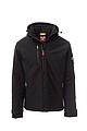 Unisex winter jacket Payper CREEK PAD, black, size XXS