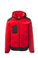 Unisex winter jacket Payper PERFORMER PAD, red, size XXS