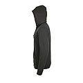 UNISEX ZIP HOODIE STONE, CHARCOAL MELANGE, L