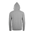 UNISEX ZIP HOODIE STONE, GREY MELANGE 2, L