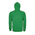 UNISEX ZIP HOODIE STONE, KELLY GREEN, L