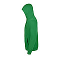 UNISEX ZIP HOODIE STONE, KELLY GREEN, L