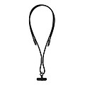 Universal phone lanyard, black