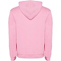 Urban kids hoodie, pink with grey details, 3/4 years