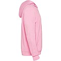Urban kids hoodie, pink with grey details, 3/4 years