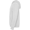 Urban kids hoodie, white with blue details, 5/6 years