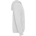 Urban kids hoodie, white with blue details, 5/6 years