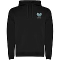 Urban mens hoodie, black, XL