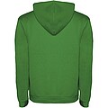 Urban mens hoodie, green with white details, XS