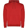 Urban mens hoodie, red, XS