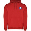 Urban mens hoodie, red, XS