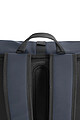 Urban Water Resistant Flap-top Backpack, navy, black