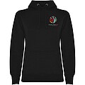 Urban womens hoodie, black, 2XL