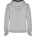 Urban womens hoodie, grey with black details, S