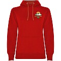 Urban womens hoodie, red, 2XL