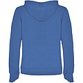 Urban womens hoodie, royal blue with white details, S