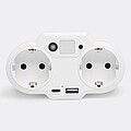 USB adapter plug-in power supply with night light ENDLESS POWER NIGHT