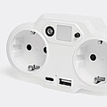 USB adapter plug-in power supply with night light ENDLESS POWER NIGHT
