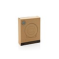 Utah RCS rplastic and FSC® bamboo LCD desk clock