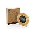Utah RCS rplastic and FSC® bamboo LCD desk clock
