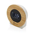 Utah RCS rplastic and FSC® bamboo LCD desk clock