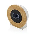 Utah RCS rplastic and FSC® bamboo LCD desk clock
