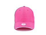 Uv protection cap, fuchsia+white