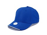 Uv protection cap, royal+white
