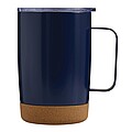 Vacuum drink mug, navy blue