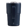 Vacuum drink mug, navy blue