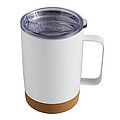 Vacuum drink mug, white