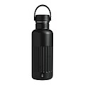 Vacuum drinking bottle, black