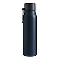 Vacuum drinking bottle, blue