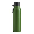 Vacuum drinking bottle, green