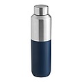 Vacuum drinking bottle, navy blue