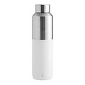 Vacuum drinking bottle, white