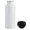 Vacuum drinking bottle, white