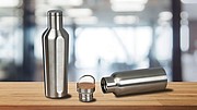 Vacuum drinking bottle