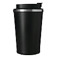 Vacuum insulated drinking bottle 350 ml, black