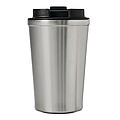 Vacuum insulated drinking bottle 350 ml, silver