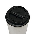 Vacuum insulated drinking bottle 350 ml, silver