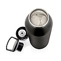 Vacuum insulated leak proof standard mouth bottle, black
