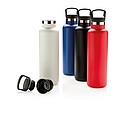 Vacuum insulated leak proof standard mouth bottle, red
